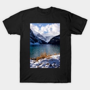 The Blues and Golds of Lake Louise T-Shirt